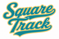 Square Track Baseball Logo